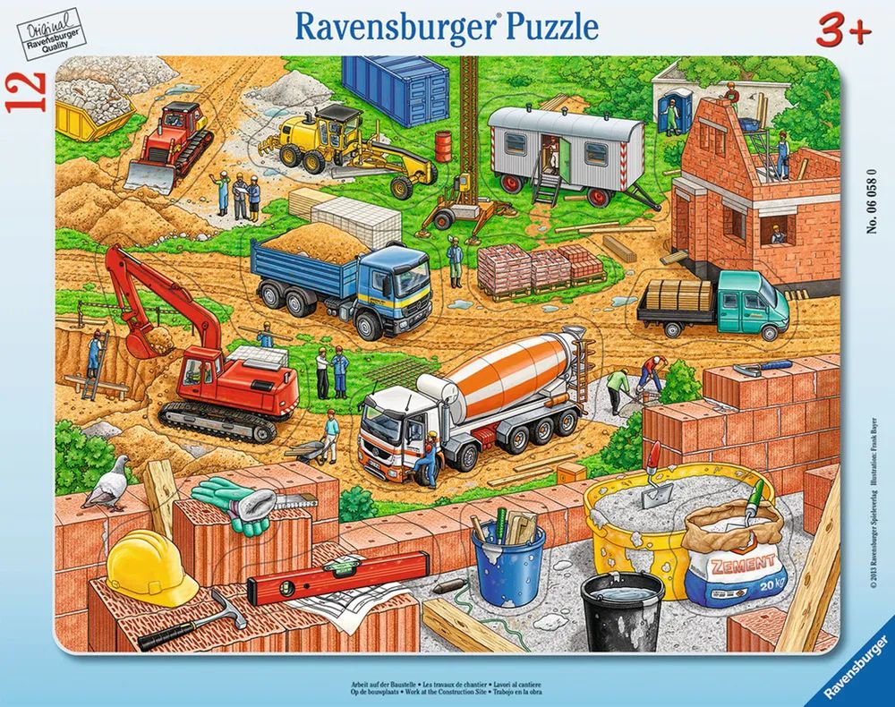 Ravensburger Verlag GmbH Pz. Arbeit auf der Baustelle 12T
