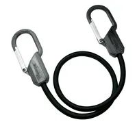 MasterLock 80 cm x 9 mm Clip Hook Gummi-Spannseil - Schwarz - 9 mm - 80 cm - 1 Stück(e)
