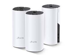 TP-LINK Deco E4 - WLAN-System - (3 Router) - Netz - Wi-Fi 5 - Dual-Band (Packung mit 3)