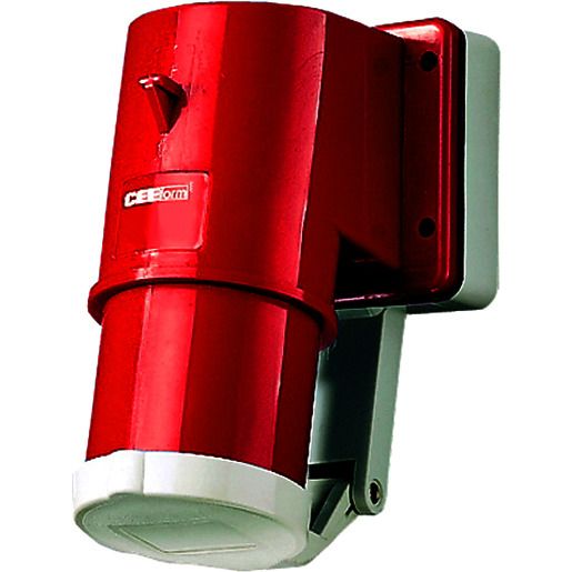 Mennekes CEE-AUFBAU-GER.STECK.400V-5X32 / MENNEK 412 M.KLAPPD. IP44 AM 412