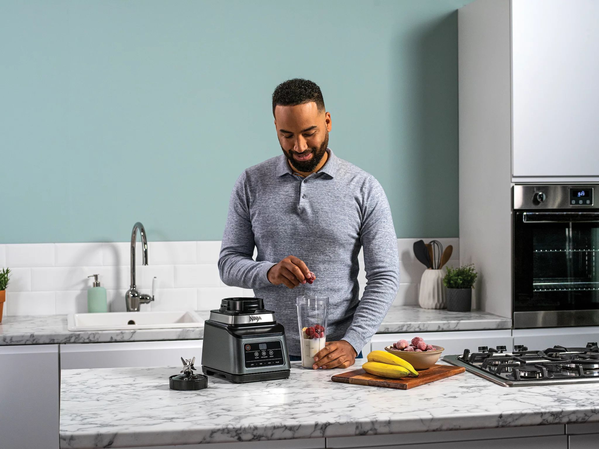 Ninja BN750EU 2-in-1-Mixer mit Auto-iQ 