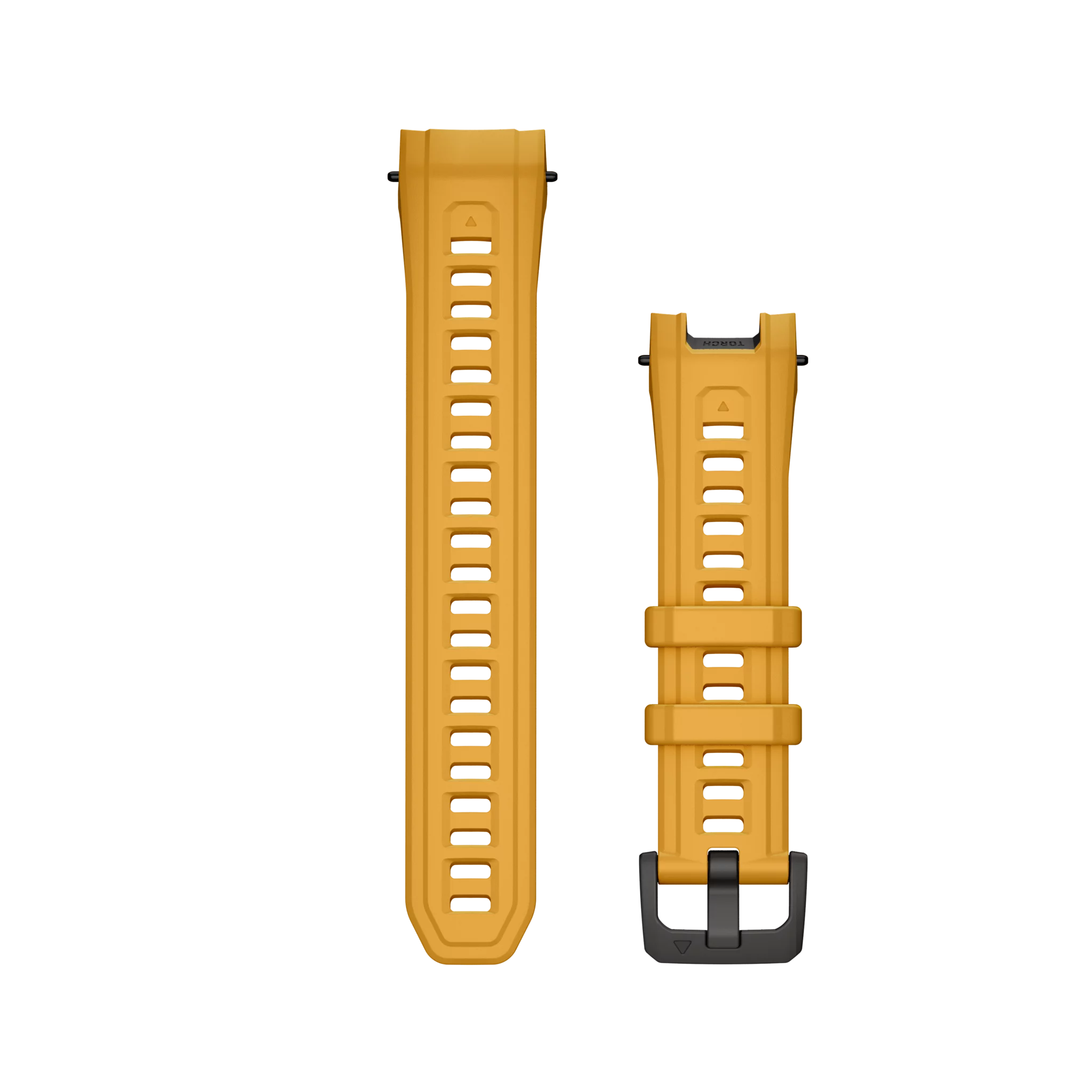 Garmin Wechselarmband 22, mm Silikon Sunburst mit Teilen aus Edelstahl Schwarz 