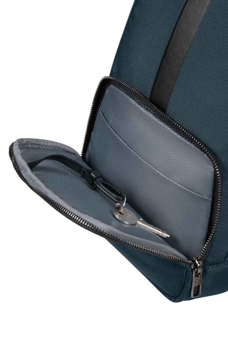 SAMSONITE SACKSQUARE SLINGBAG M, blue