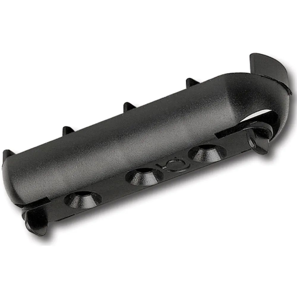 Camar s.p.a. ARTICOLI TECNICI CAMAR Kabelhalter Luxo, Länge 69 mm, Kunststoff schwarz
