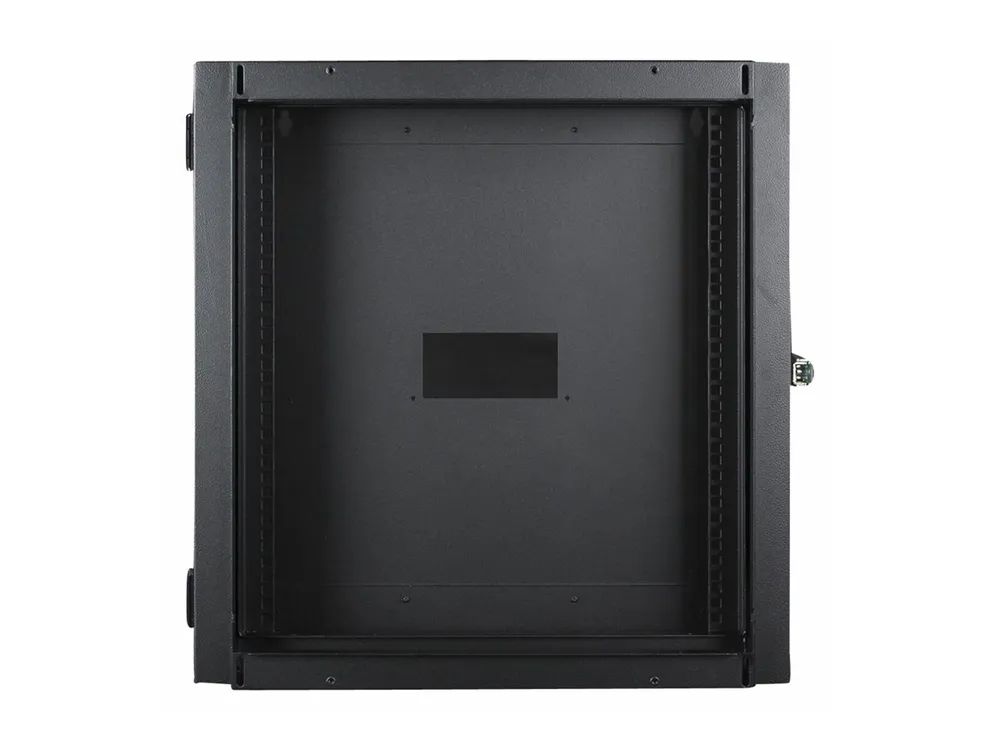Lanview by Logon - Rack cabinet double section - Schwarz, RAL 9005 - 12U - 48.3 cm (19")