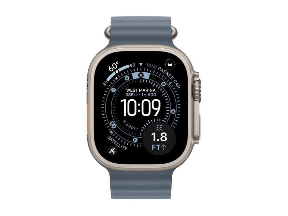 Apple Watch Ultra 3 - 49 mm - natürliches Titan