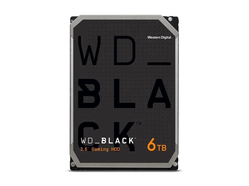 WD_BLACK WD Black WD6004FZBX - Festplatte - 6 TB - Gaming - intern - 3.5" (8.9 cm)
