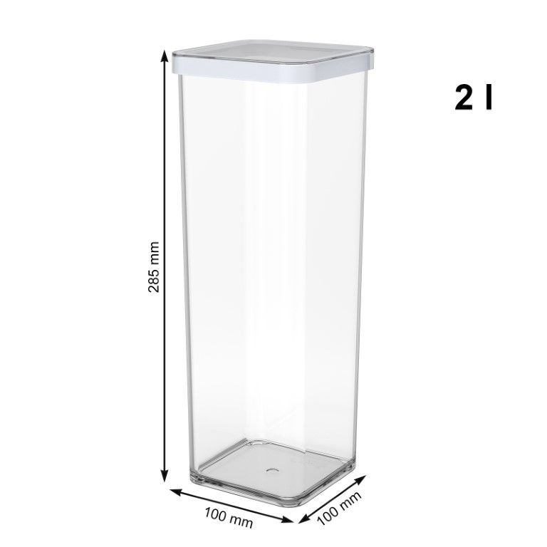 Rotho Premium Dose quadr. 2 l LOFT