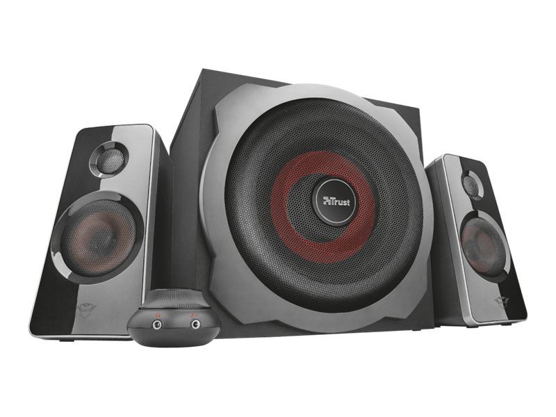 Trust GXT 38 - Lautsprechersystem - für PC - 2.1-Kanal - 60 Watt (Gesamt)