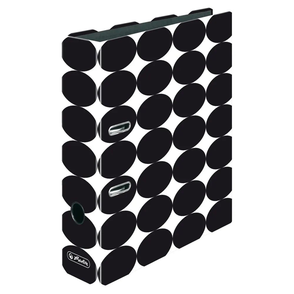 herlitz Ordner maX.file A4 8cm Just Black