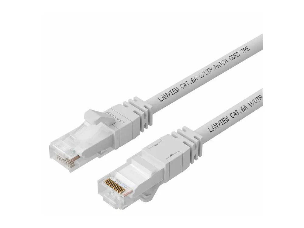 Lanview LV-UTP6A30W - 30 m - Cat6a - S/FTP (S-STP) - RJ-45 - RJ-45 - Weiß
