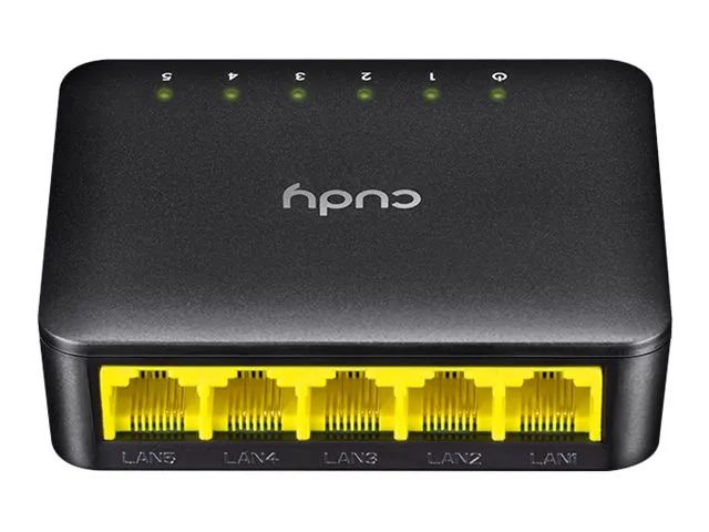 CUDY FS105D - Switch - 5 x 10/100 - Desktop