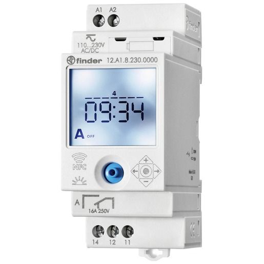 Finder ASTRO SCHALTUHR NFC 1 WECHSLER / FINDER 12.A1.8.230.0000