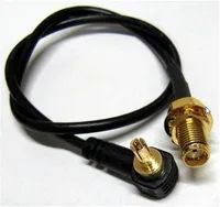 ALLNET ANT-PIG-SMAF-CRC9 - 0,15 m - SMA - CRC9 - Schwarz