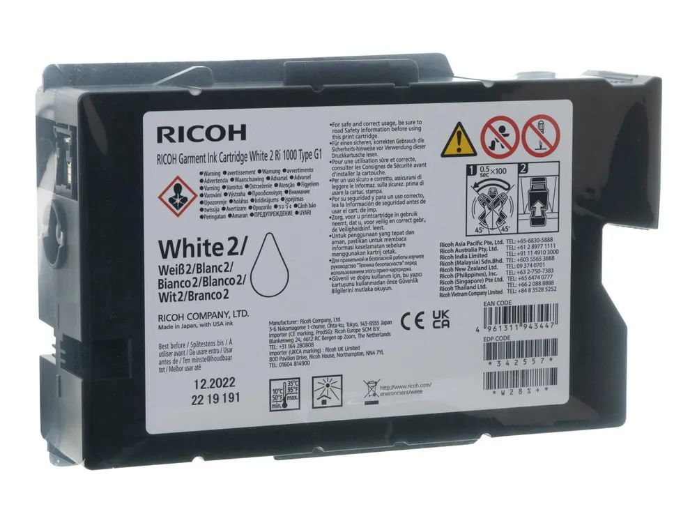 Ricoh 200 ml - weiß - original - Tintenpatrone