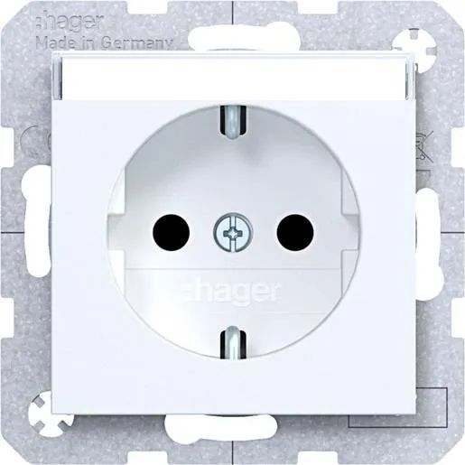 Hager SSD MIT ERH.BER.SCHUTZ BESCHR. / HAGERS WAS1201WM BERKER AX/ WAS1201WM