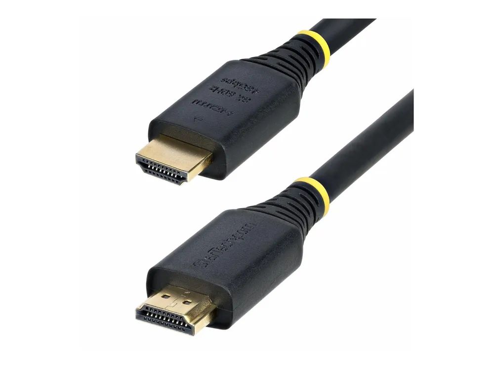 StarTech.com Ultra High Speed - HDMI-Kabel - HDMI männlich zu HDMI männlich - 5 m - abgeschirmt - Schwarz - passiv, 4K120Hz Unterstützung, 8K60Hz (7680 x 4320)