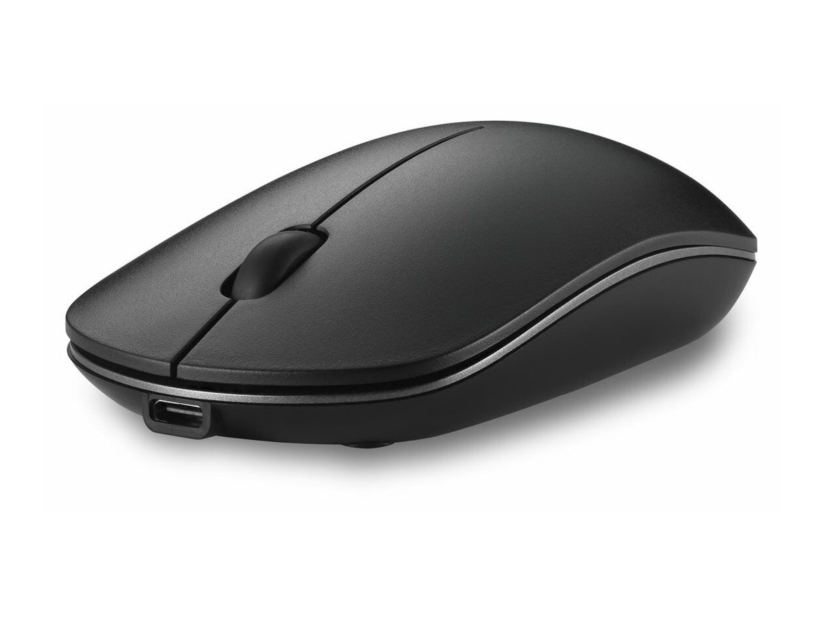 Kensington MY230 EQ - Maus - wiederaufladbar - rechts- und linkshändig - 3 Tasten - kabellos - 2.4 GHz, Bluetooth 5.0 - kabelloser Empfänger (USB)