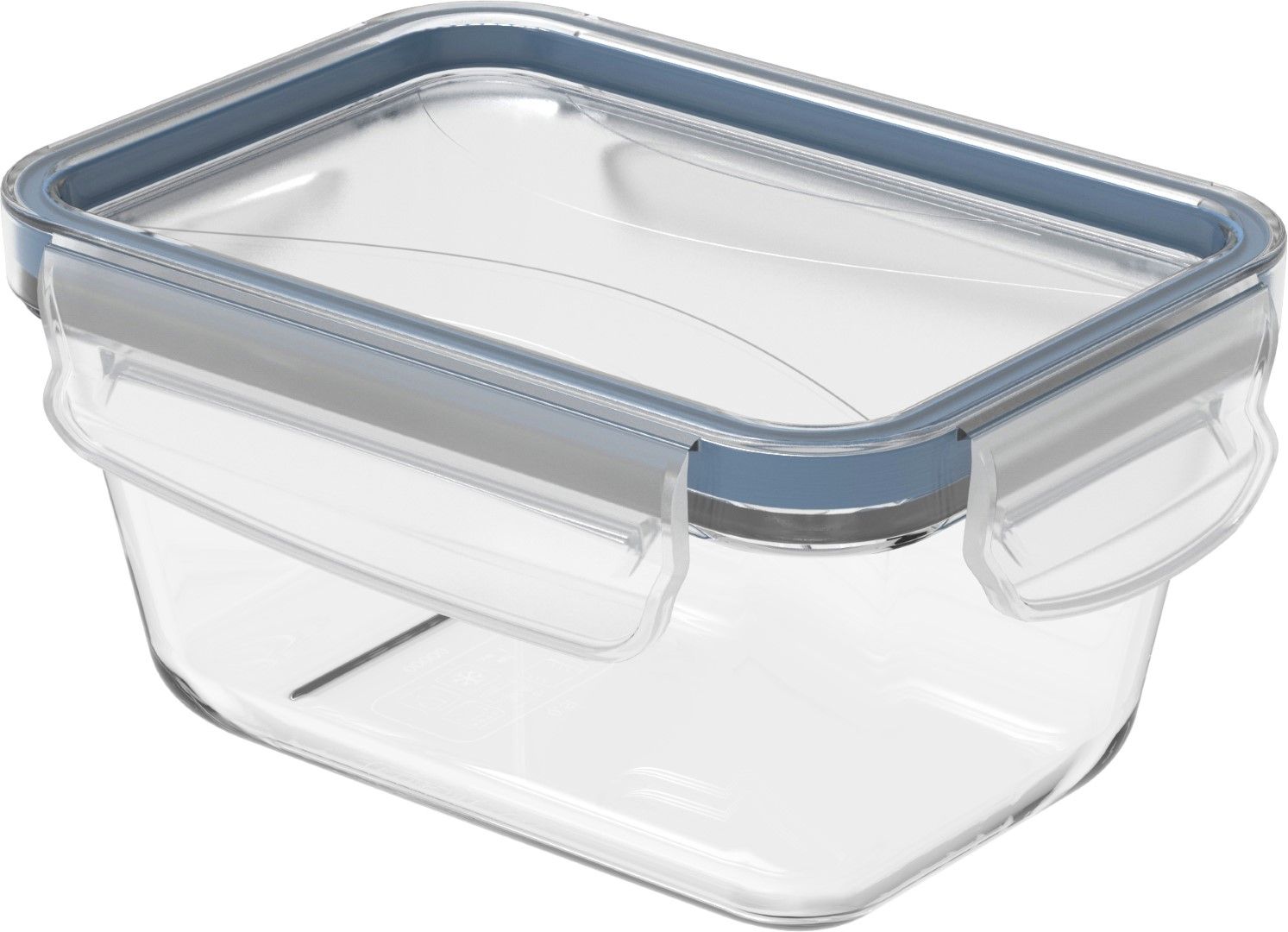 Rotho Kühlschrankdose Glas 0.5 l CLIC & LOCK