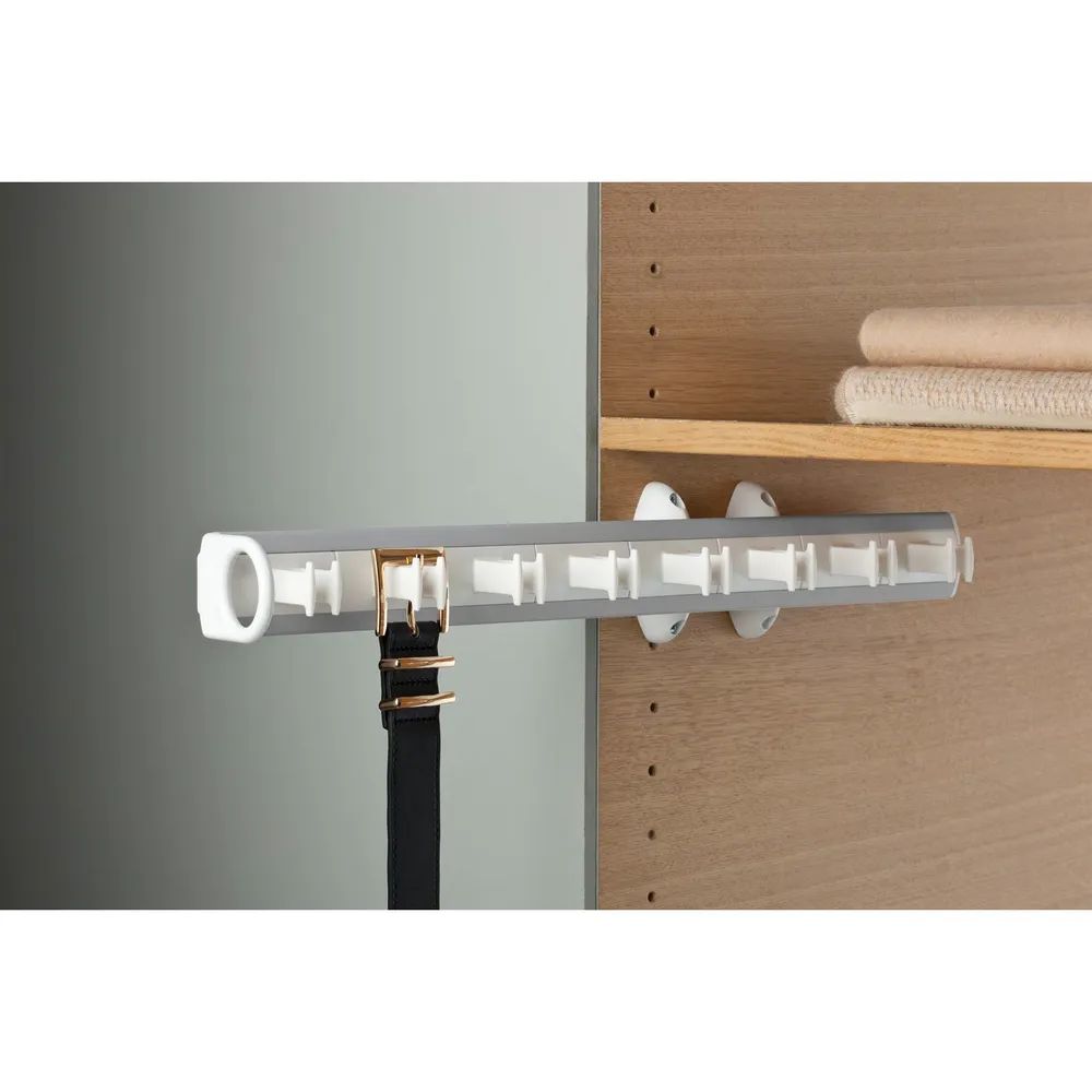 SERVETTO Self System Gürtelhalter Modell M Aluminium/Kunststoff weiß