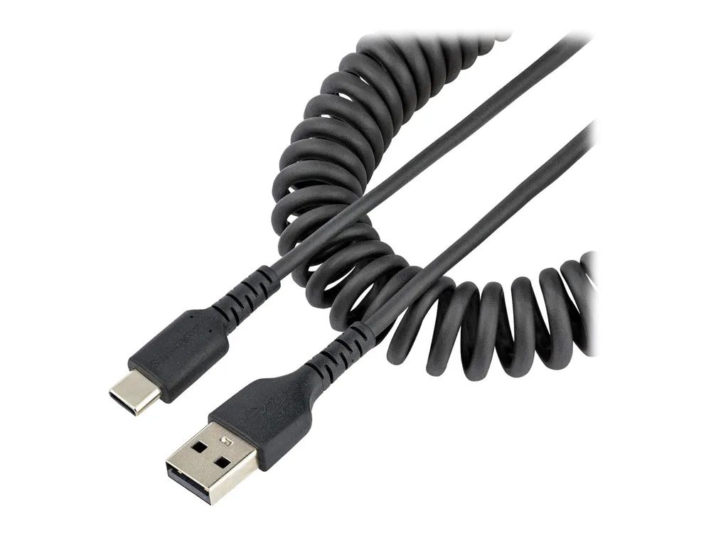 StarTech.com 50cm USB A auf USB C Kabel, Spiralkabel, USB 2.0 handy kabel - USB-Kabel - USB (M)