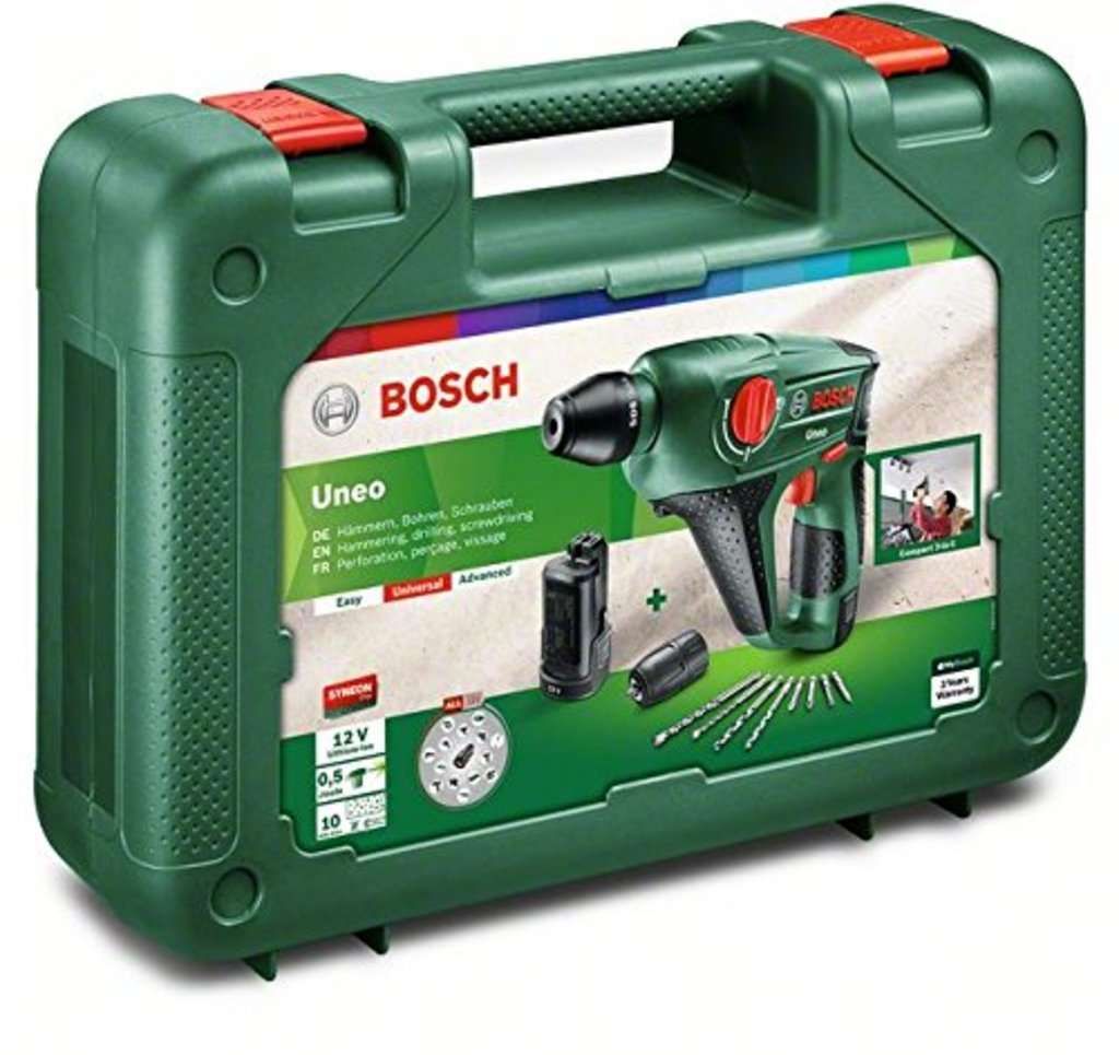 Bosch Uneo, 2 Akkus 2,5Ah
