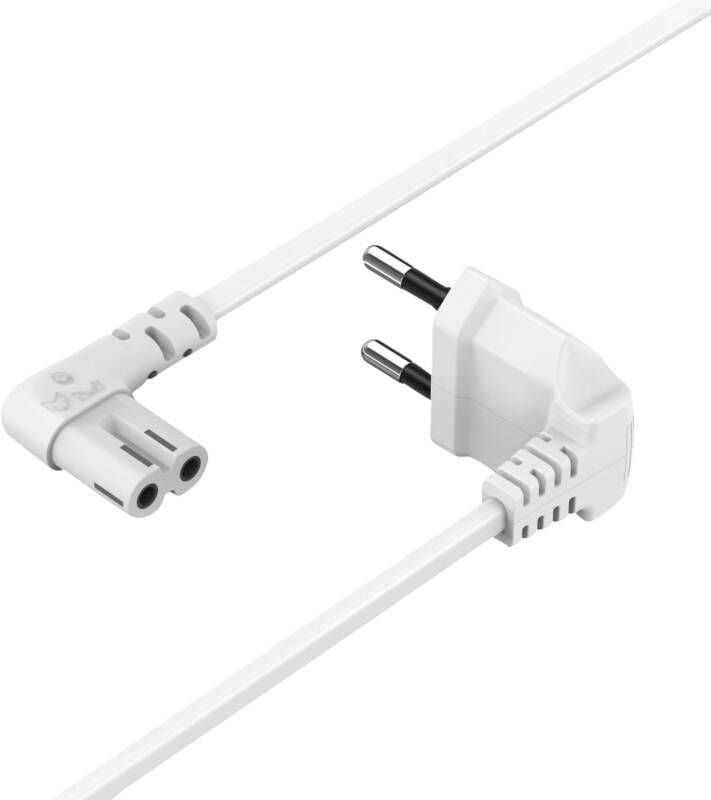 Hama 221102 EURONETZKABEL/5M/2F GEWINKELT
