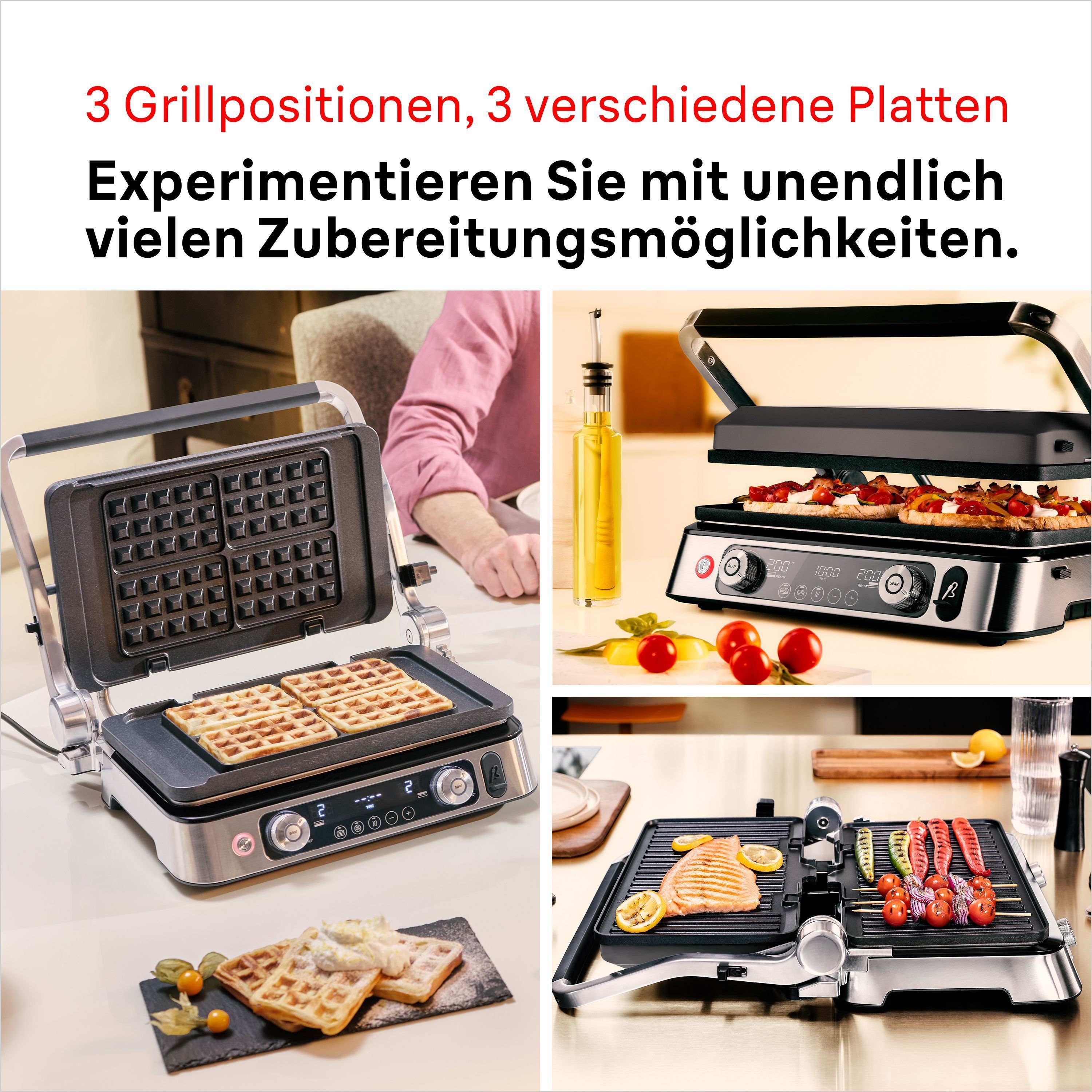 Braun Multigrill 9 Pro CG 9167 Kontaktgrill silber
