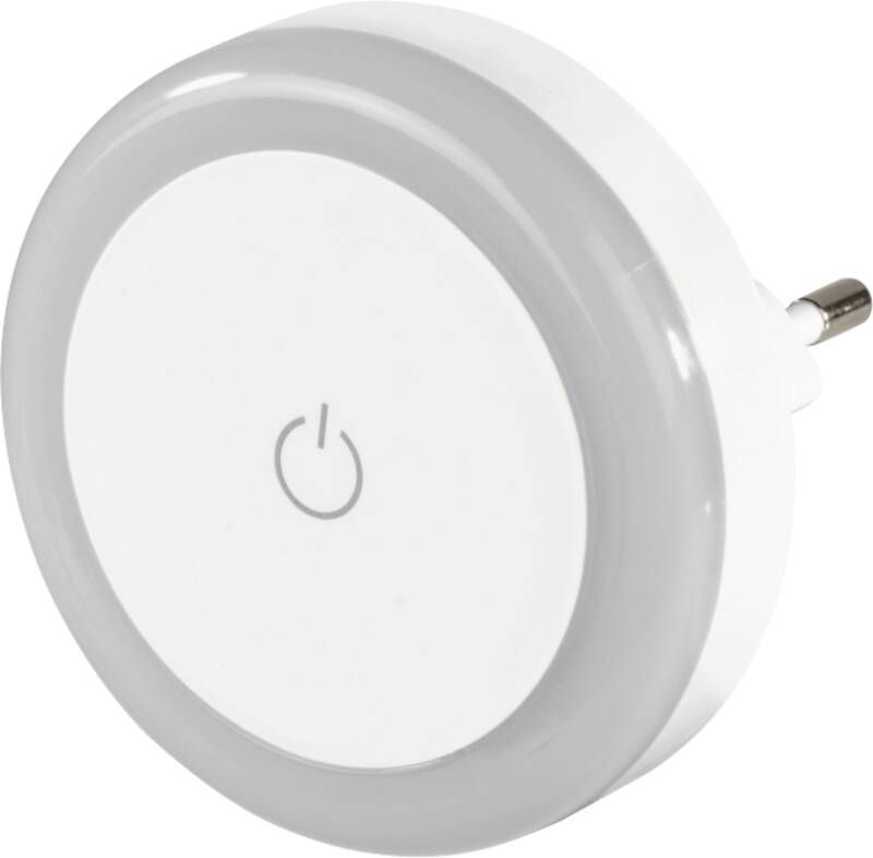 Hama LED-Nachtlicht "Touch Switch" für Steckdose, Berührungstaster, warmes Licht