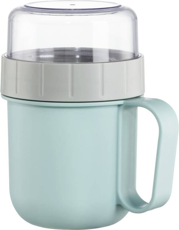 Xavax Müslibecher 181582 Müslibecher, mit Topper, 500 ml