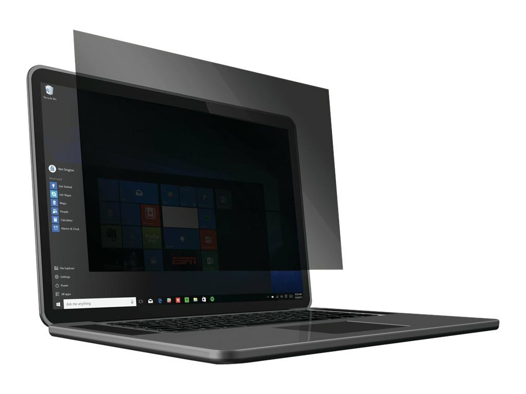 Kensington Blickschutzfilter für Notebook - 2-Wege - entfernbar - 33,8 cm Breitbild (13,3 Zoll Breitbild)