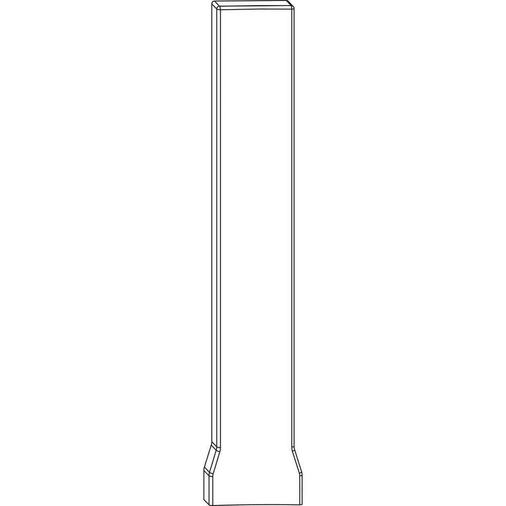 ROTO NX Abdeckkappe Ecklager P Lasche PVC R01.1 natursilber