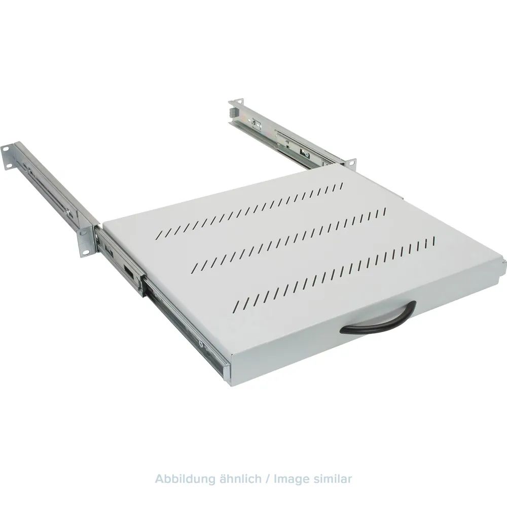 TRITON 48.3cm 19"" Zubehör Zwischenboden 650mm ausziehbar*Lichtgrau* - Rack-Zubehör