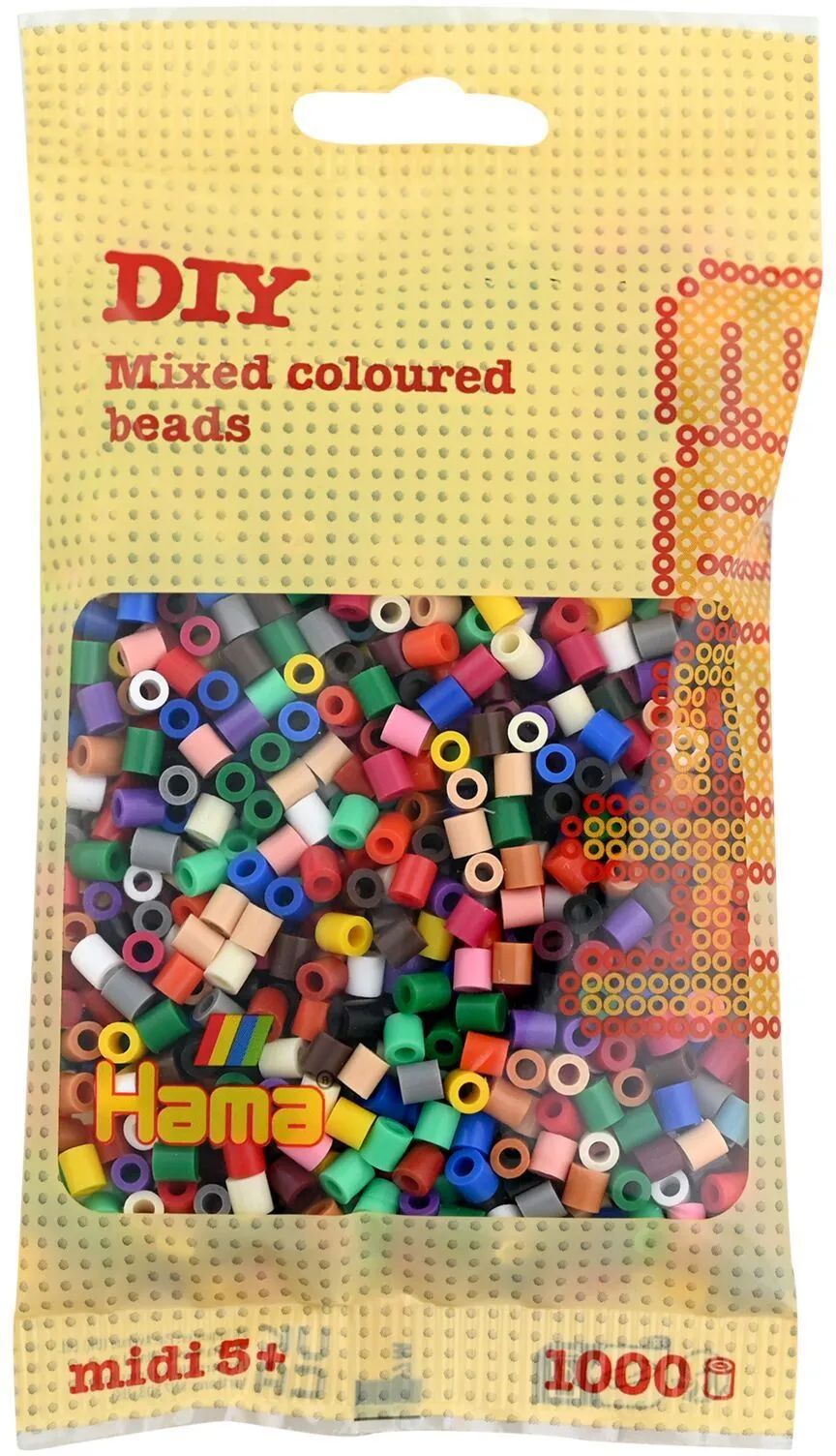 Malte Haaning Plastic A/S HAMA Perlen bunt 1.000 Stück