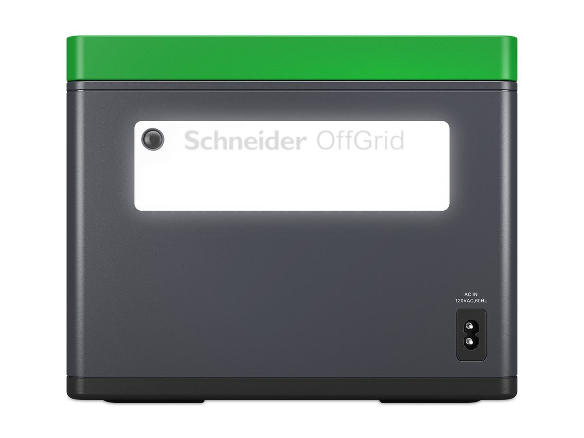 APC Schneider OffGrid 730 - Tragbares kraftwerk - LCD, Lithium-Ionen, 2 CEE 7/3 Schuko-Steckdosen, Sinuswelle, 3 USB-A, 1 USB-C, kabelloses Laden