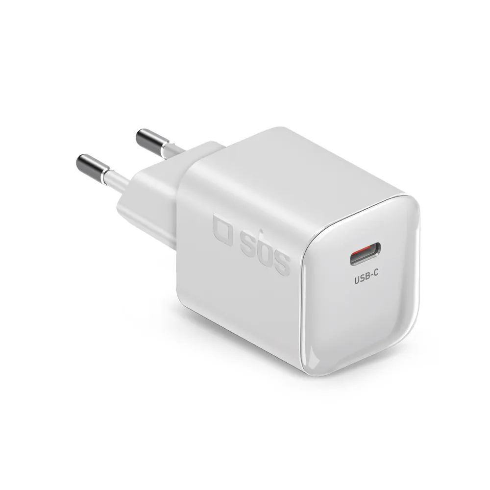 SBS GaN Netzlader, 1x USB-C PD, 30W