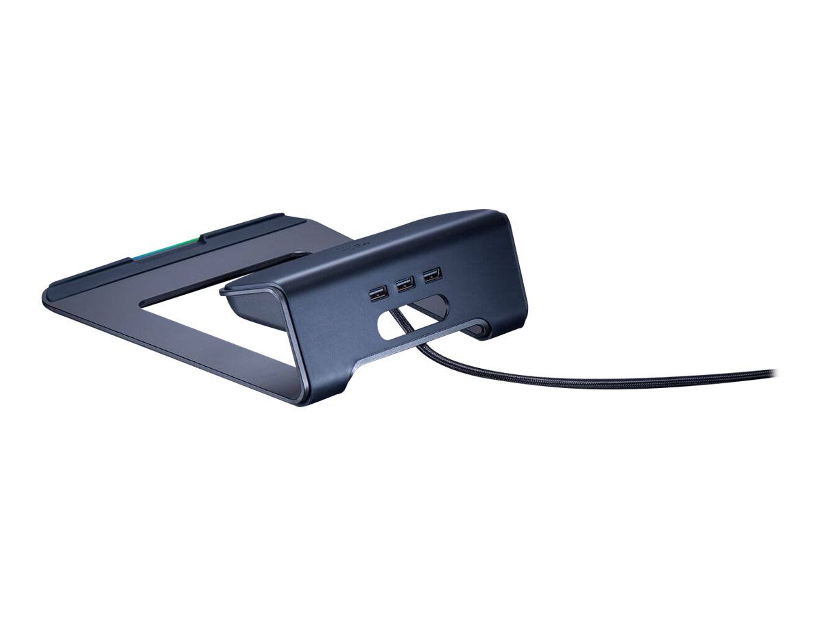 Razer Notebook-Ständer - mit 3-Port-USB-Hub - 38.1 cm (15")
