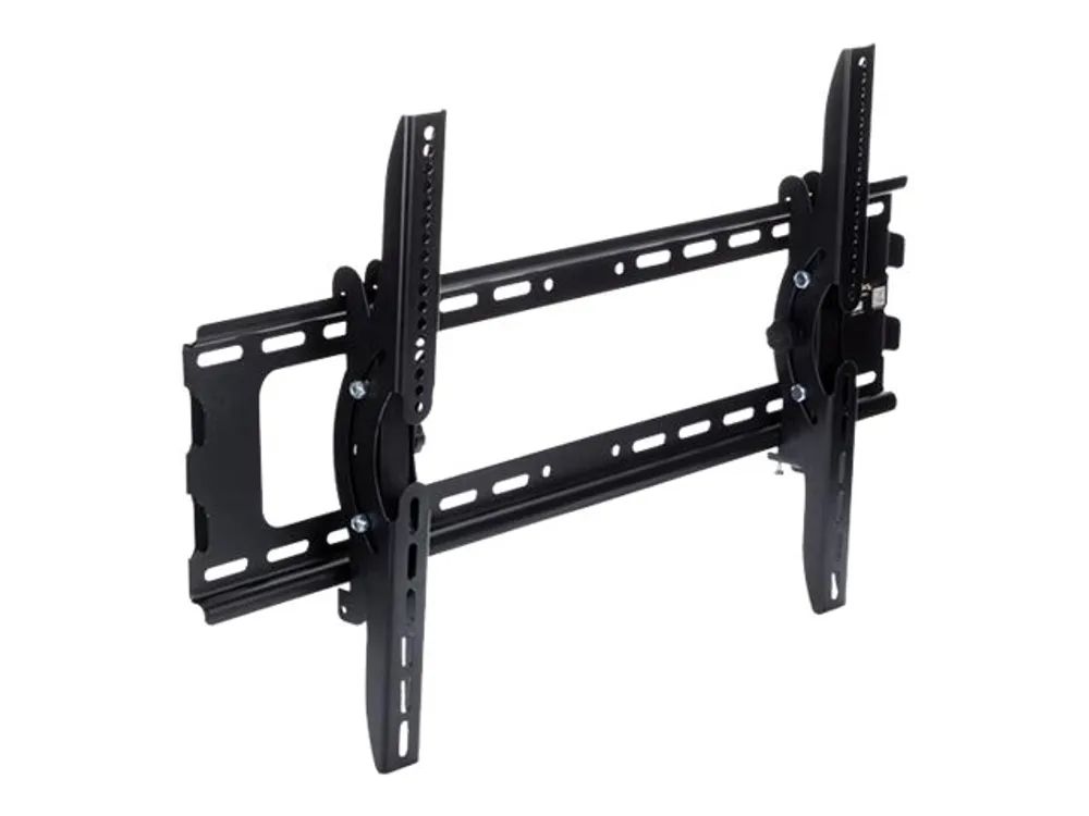 StarTech.com Flachbildfernseher Wandhalterung - für 32" bis 75" LCD, LED oder Plasma Fernseher - Kippbare Halterung für VESA konforme TV's - Befestigungskit (Wandplatte, 2 Montagehalterungen)