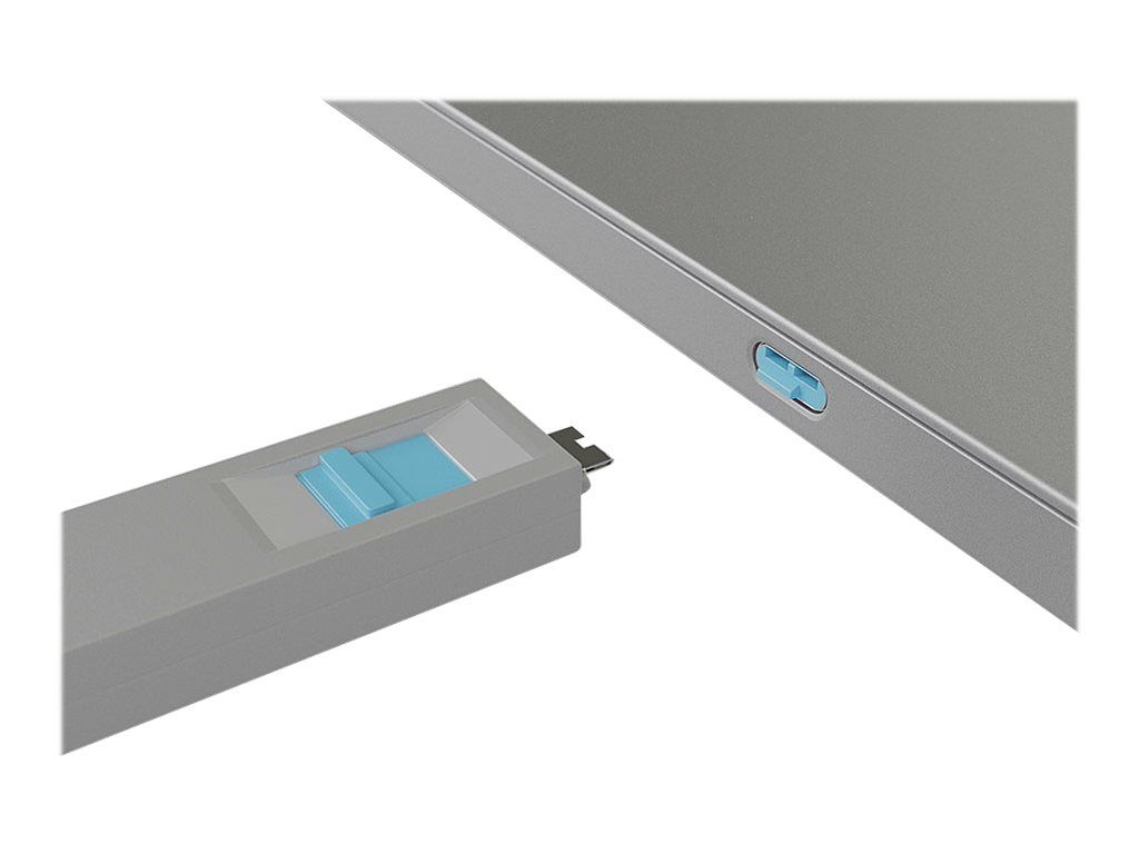 Lindy Schloss für USB-C-Port - Blau