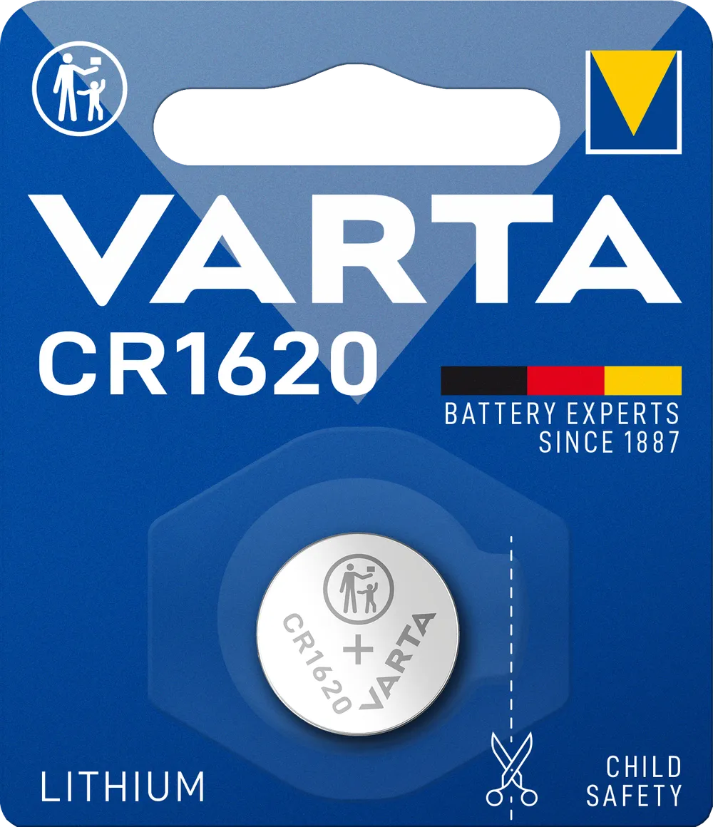 VARTA LITHIUM Coin CR1620 Blister 1