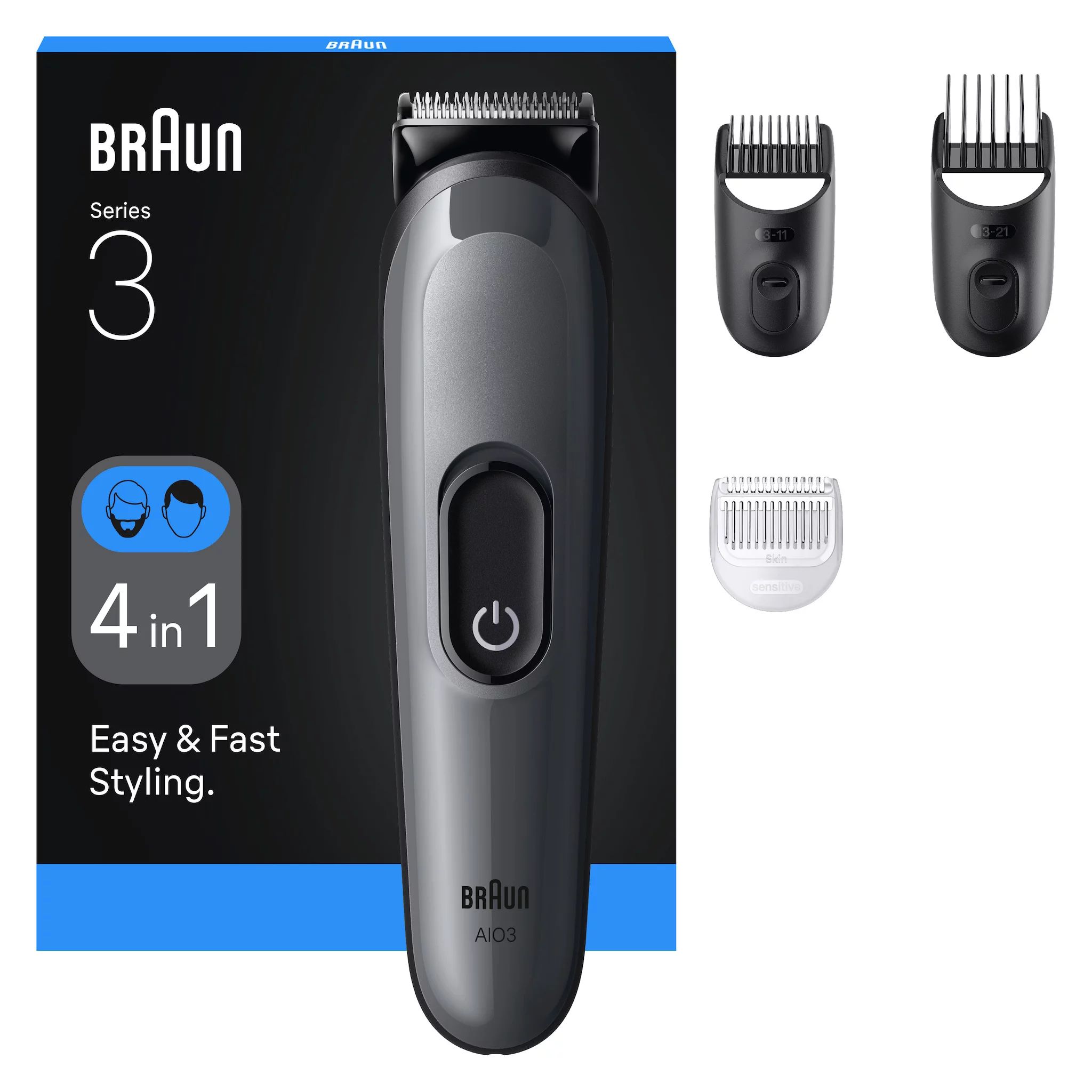 Braun Series 3 All-In-One Style Kit AIO3500