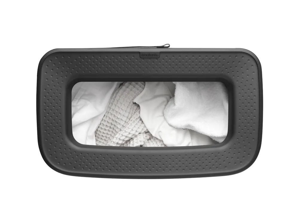 Brabantia Bo Wäschekorb, 60 L - Matt Black