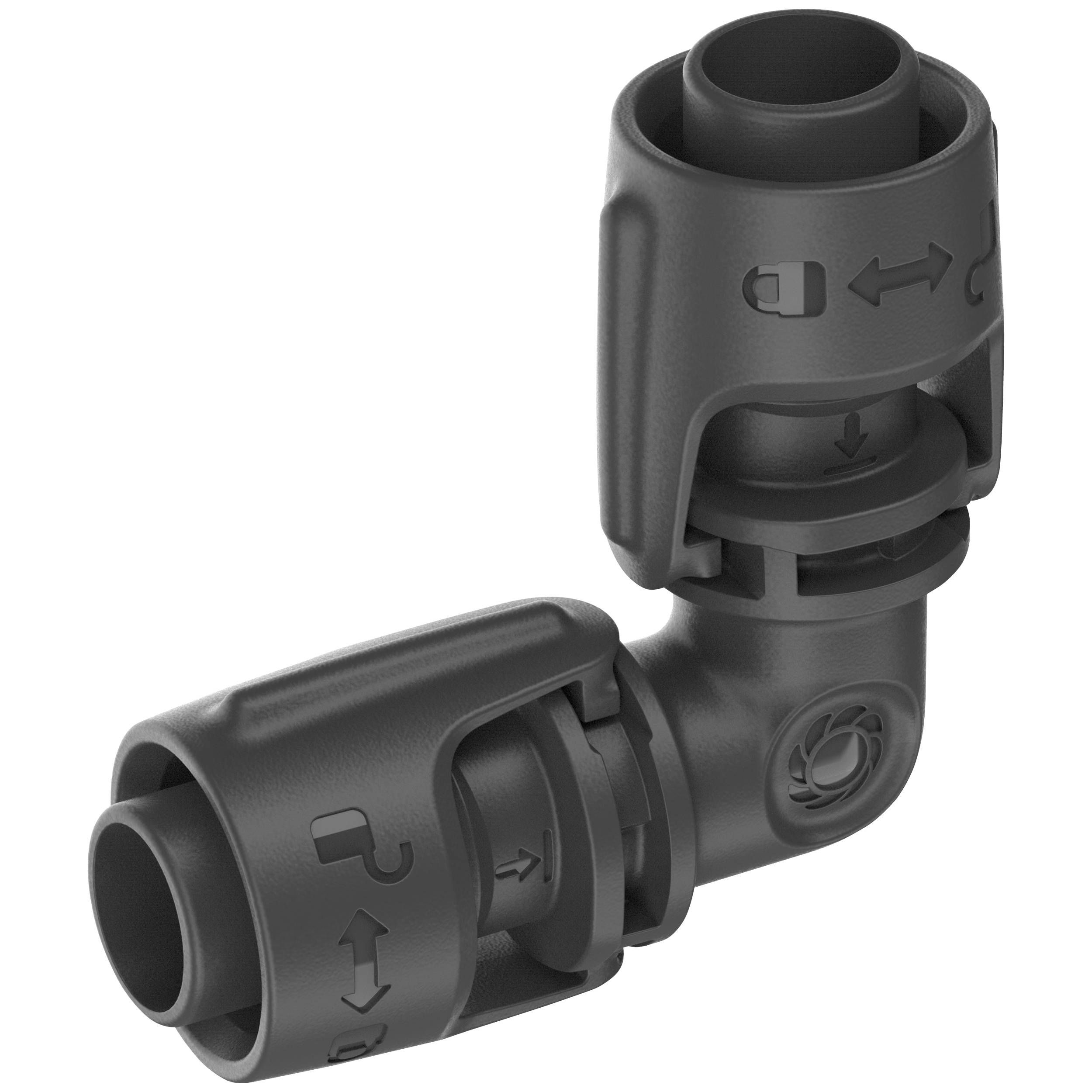 Gardena Micro-Drip-System L-Stück 13 mm (1/2") - Inhalt: 2 Stück