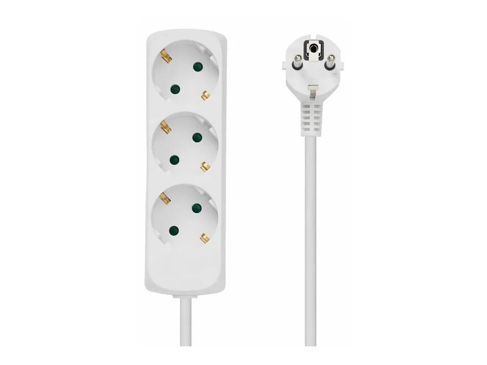 MicroConnect 3-Way - Steckdosenleiste - Eingabe