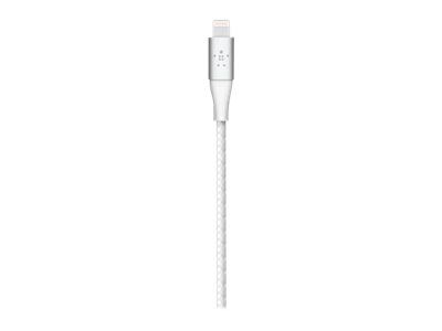 Belkin BoostCharge - Lightning-Kabel - 24 pin USB-C männlich zu Lightning männlich - 2 m - weiß - USB-Stromversorgung (18 W)