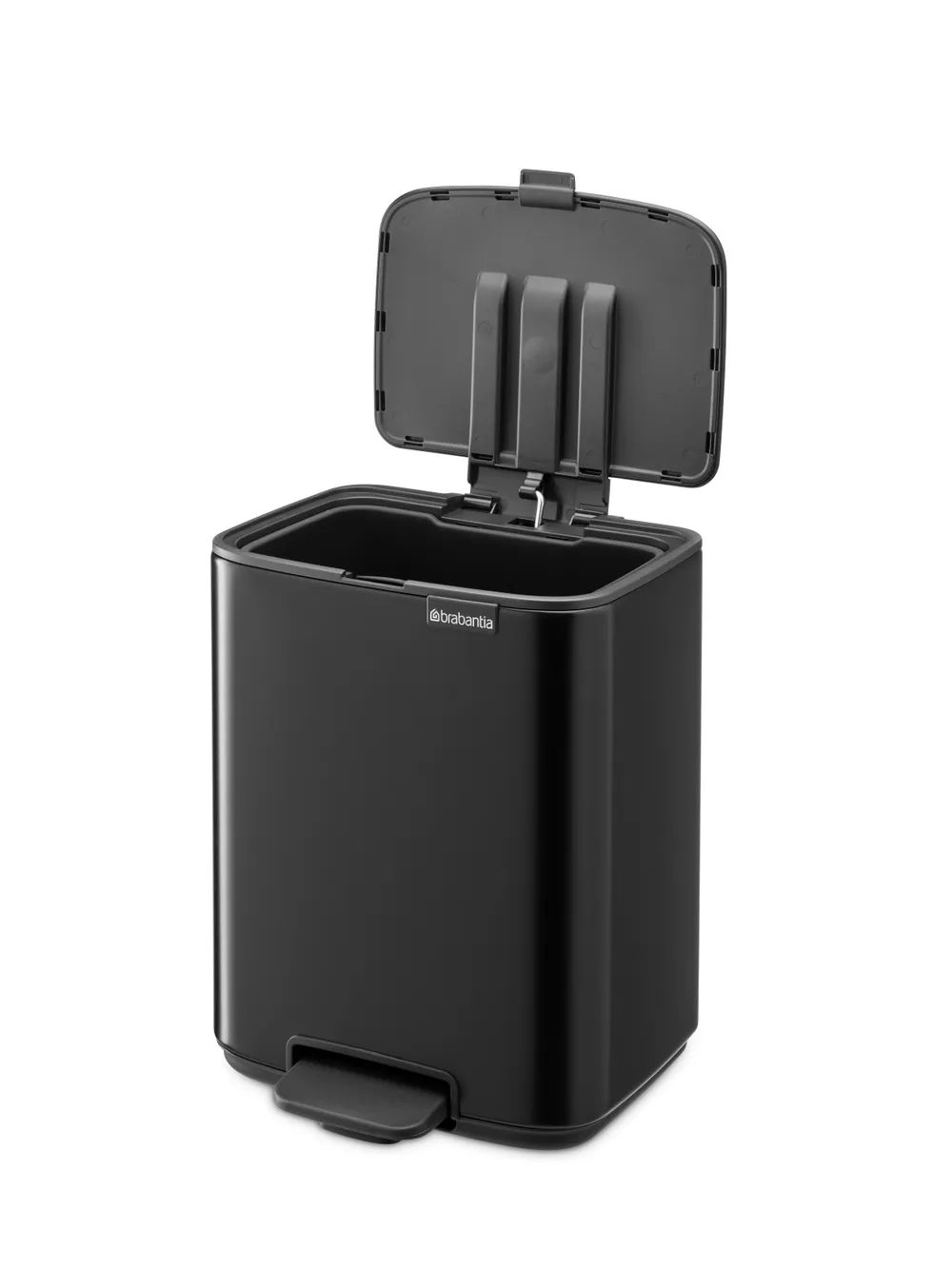 Brabantia Bo Treteimer, 7L - Matt Black