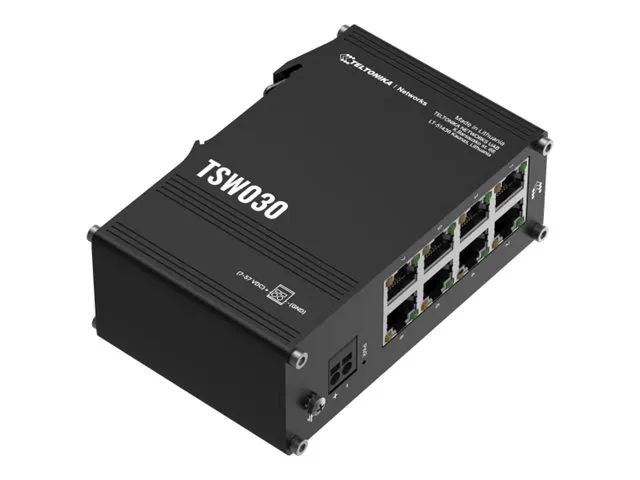 Teltonika TSW030 - Switch - unmanaged - 8 x 10/100