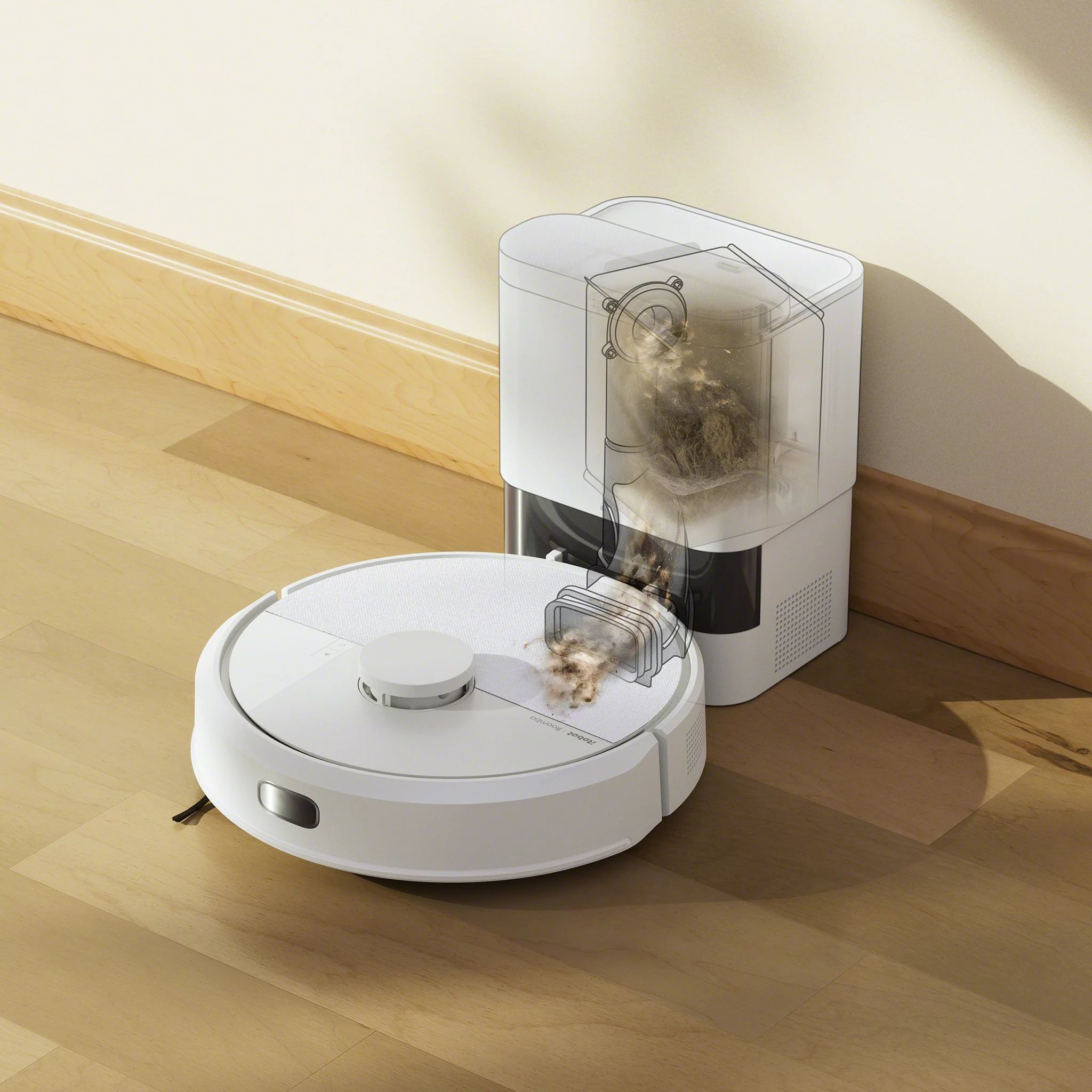 iRobot 105 Combo Plus Weiß
