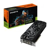 Gigabyte GeForce RTX 5080 WINDFORCE SFF 16G Graphics Card - 16GB GDDR7, 256bit, PCI-E 5.0, 2617MHz Core Clock, 3 x DisplayPort, 1 x HDMI, GV-N5080WF3-16GD - Grafikkarte - PCI-Express