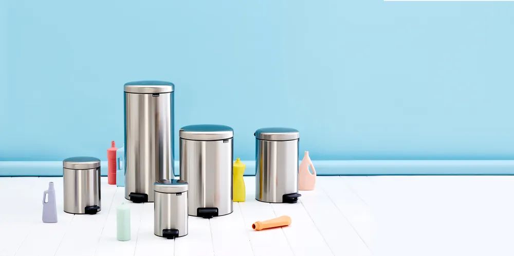 Brabantia NewIcon Treteimer, 20L - Matt Steel